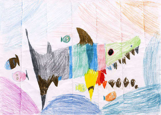 うみとサメと魚たち