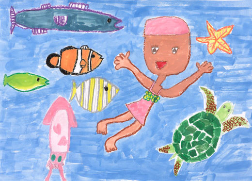 きれいなうみのおともだち