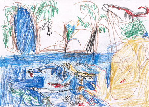 きれいな水がすきな生き物