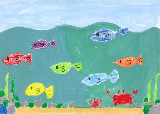 川の中の生き物