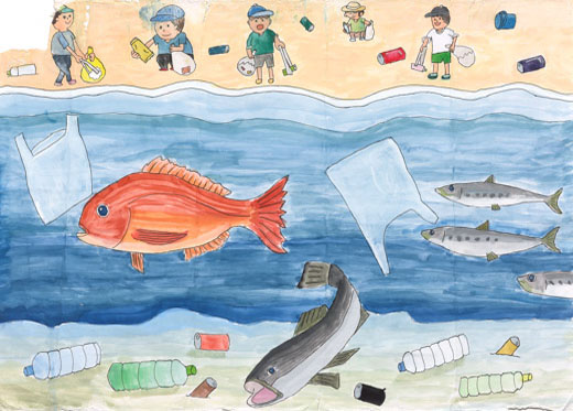 海洋ごみをへらそう