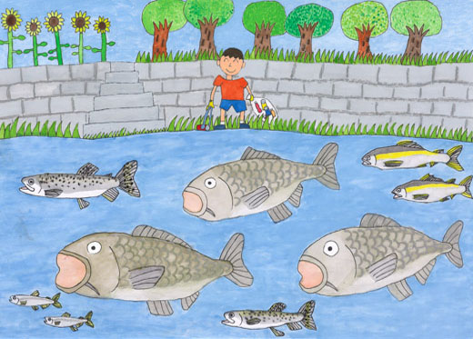 元気に育て！！魚たち！！