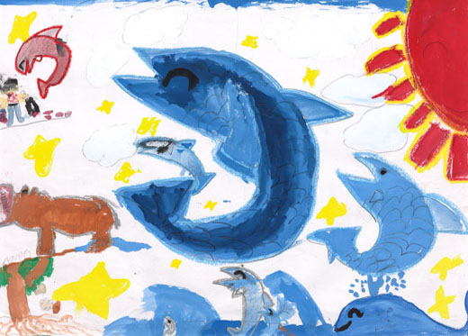 生き物が空気すう！！