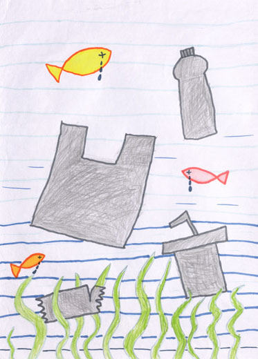 ゴミをすてないで！