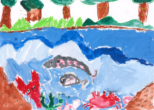 元気に仲良く暮らす生き物たち