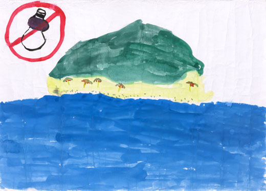 ゴミはすてない！！