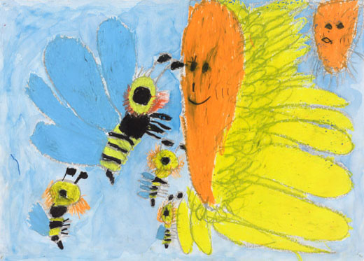 ひまわりさん　こんにちは