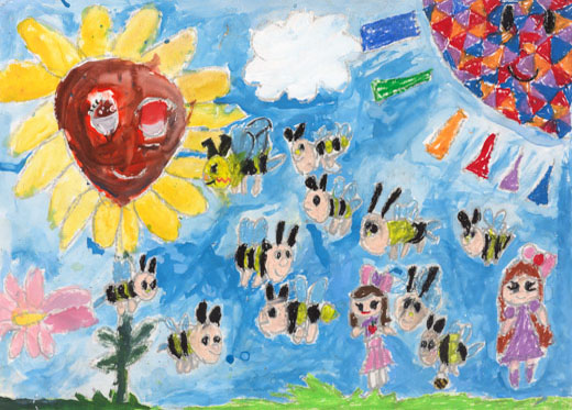 みんな　えがお