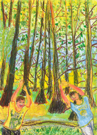 おにいちゃんとぼくのパワーの森