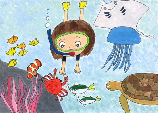 わたしと海の生きものたち