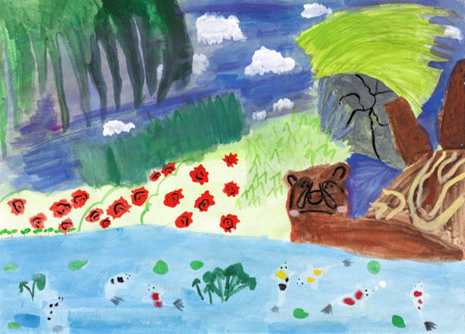 すずしい夜の森