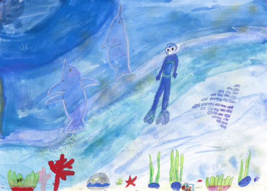 いつまでもきれいな海