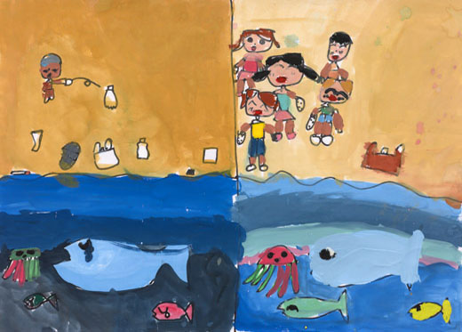 きれいな海　元気な魚を守ろう！