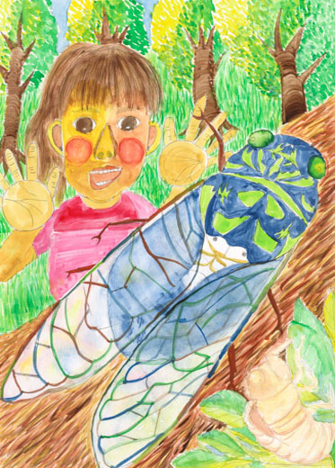 守れ！ちんじゅの森のヒメハルゼミ