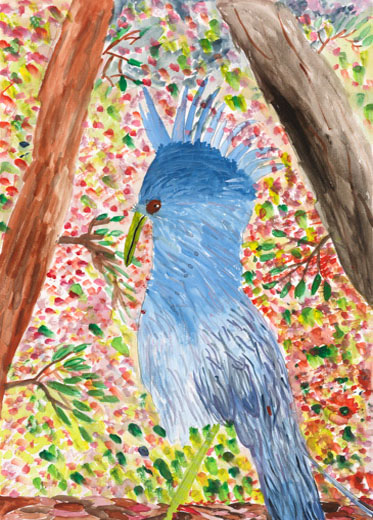 立ち止まるカグー