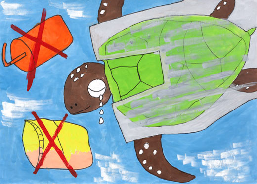 かめさんがないてるよ