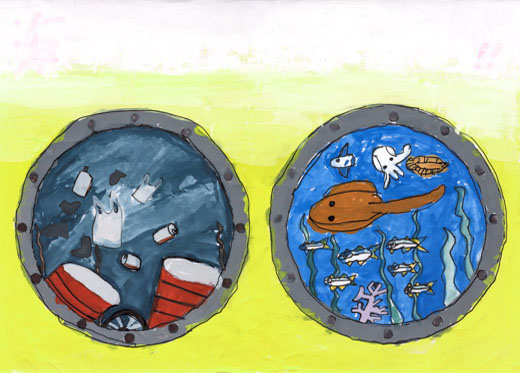 海のきれいを守ろう