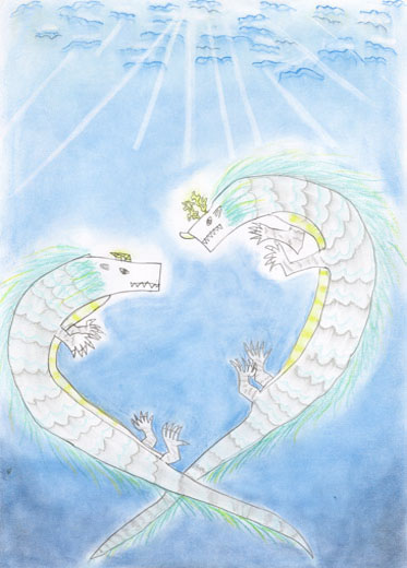 りゅうときれいな水