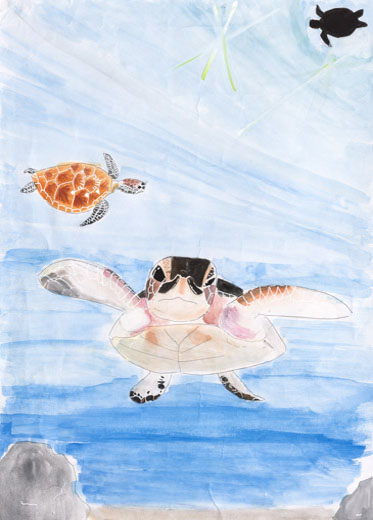 プラゴミがなかったら、こんなにきれいな世界になるなんて…