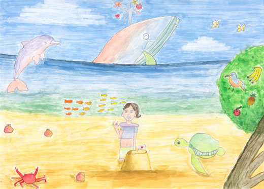 きれいな色の世界