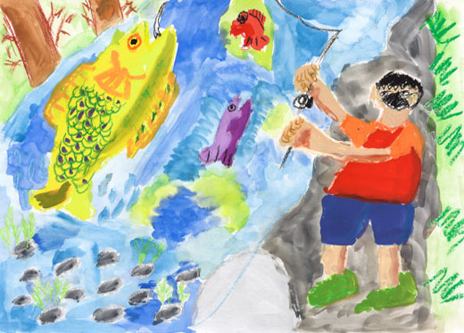 まぼろしの魚ゲット！