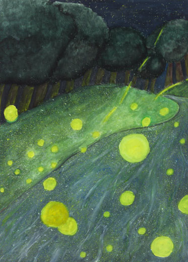 かがやくホタル