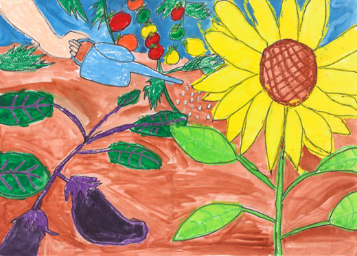 大せつにそだてた夏の思いで