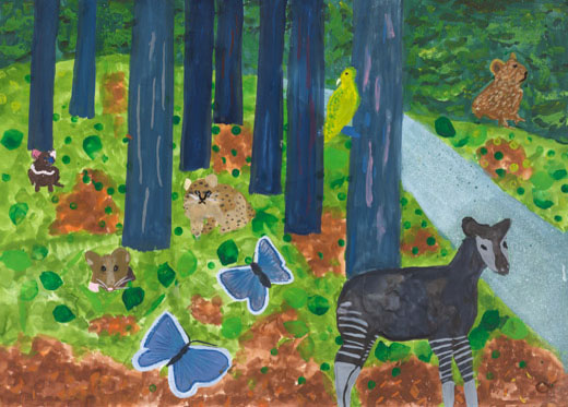 ぜつめつきぐしゅの森