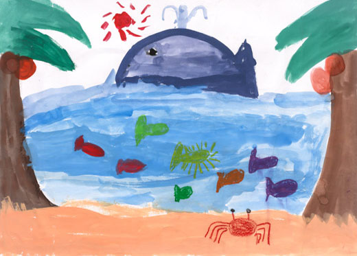 生き物がいる海