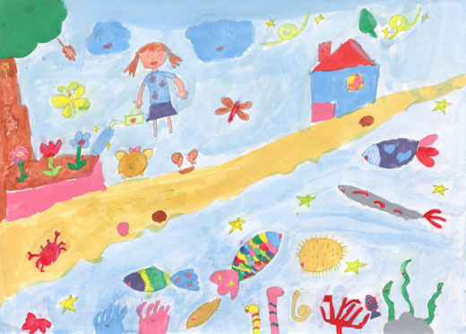 みんなにっこりくらす町