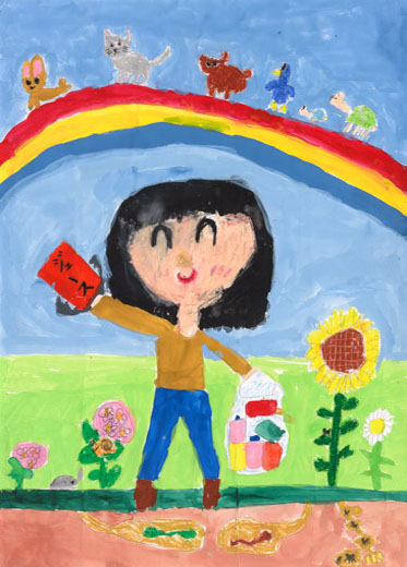 元気な植物や動物の世界