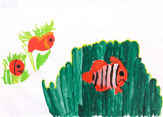 かくれクマノミの家