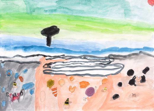 沖なわのようなきれいなうみ