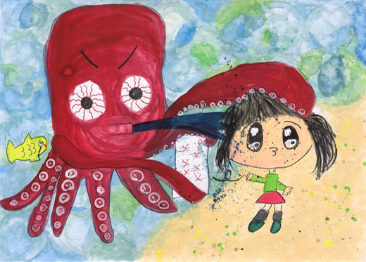 タコだってイカる！！！