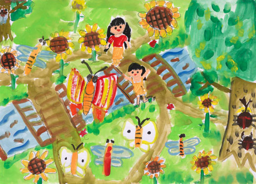 自然がいっぱい