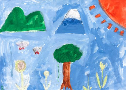 きれいな自ぜん