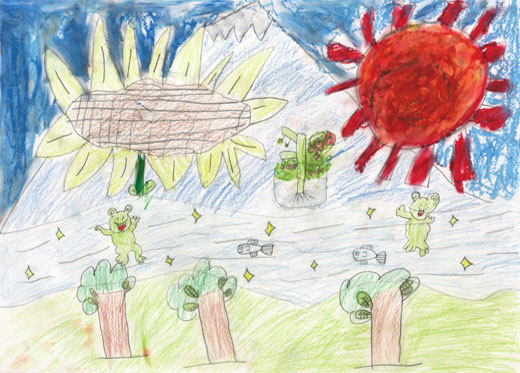 川や自ぜんがきれい