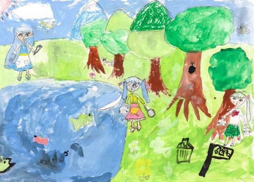 しぜんのごみひろい