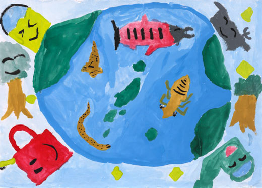 きれいな水で生き物を守ろう