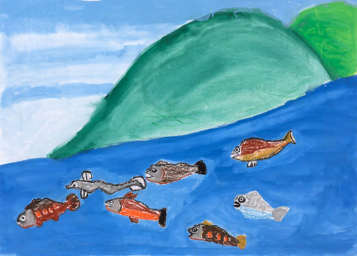 きれいな川はきもちがいい