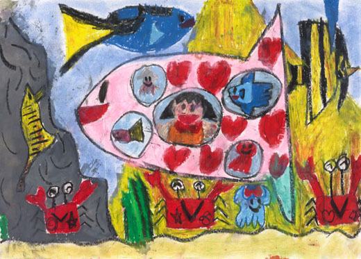 海の中で元気に楽しくおよぐ魚たちに会いに行きたい