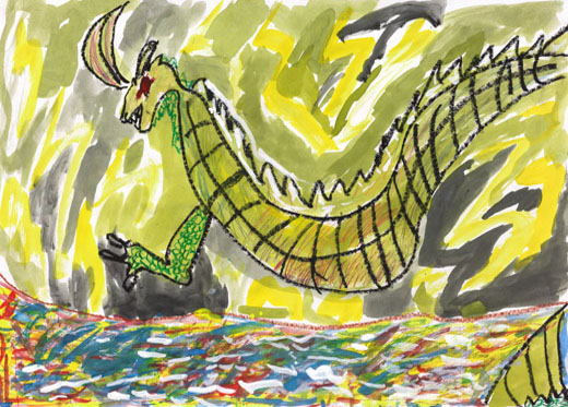 カミナリをあやつるりゅう