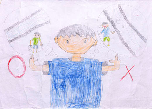 ポイ捨てをしないようにしよう