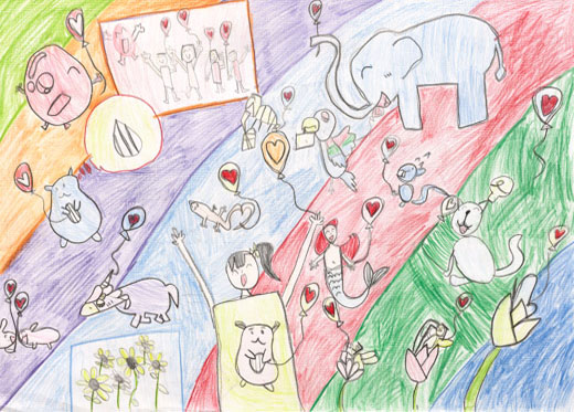 みんながなかよくくらせるように