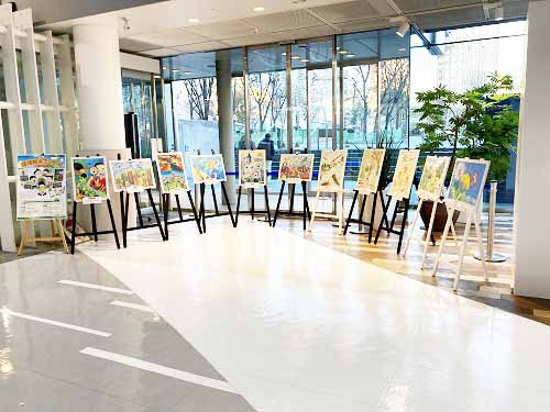 展示コーナー全景