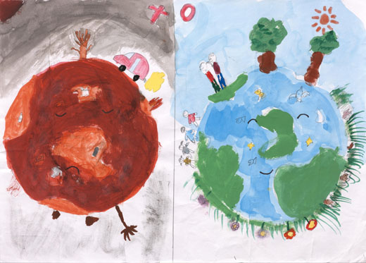 わるいちきゅうといいちきゅう