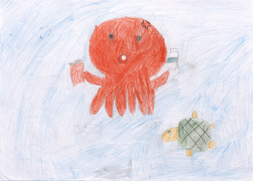 海をよごさないで！