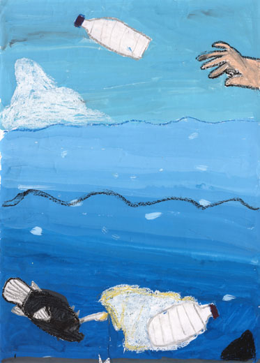 捨てられたペットボトルの末路　