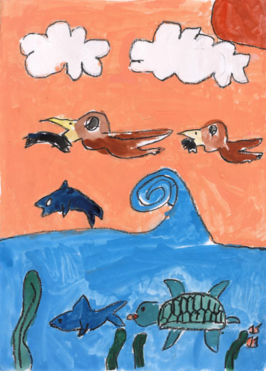 鳥や魚・動物みんなのいのちをたいせつにしよう！！