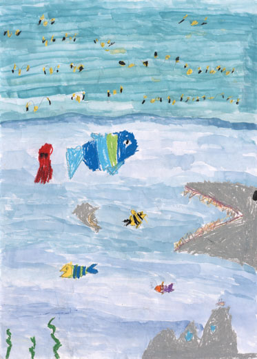 きれいなそらとうみ